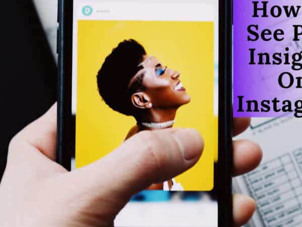 how to see post insights on Instagram