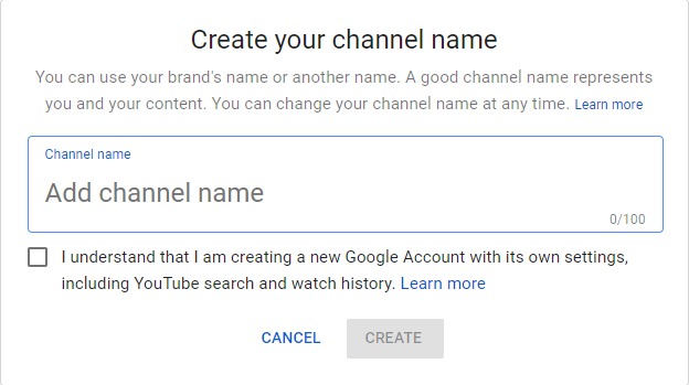 Comment créer une chaîne sur YouTube