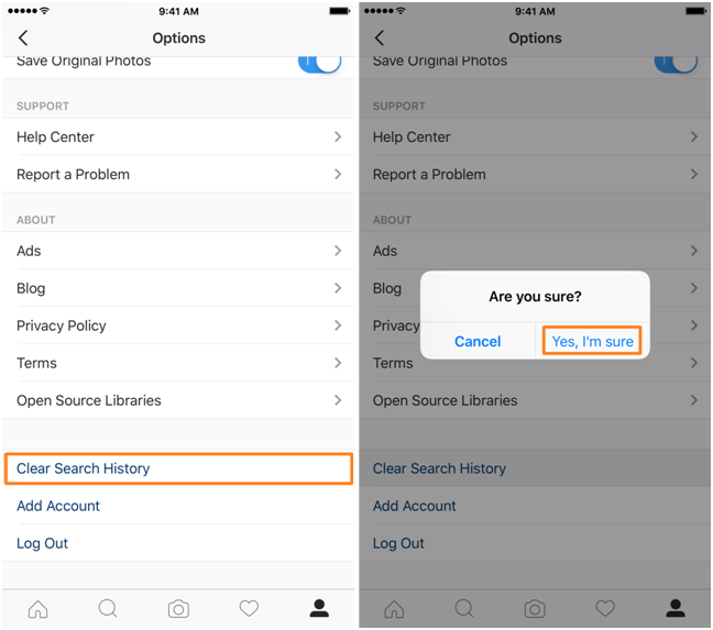 image 176 Learn how to clear your search history on Instagram with these steps: