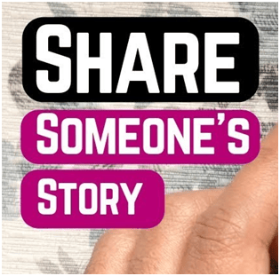 comment partager la story instagram d'une autre personne