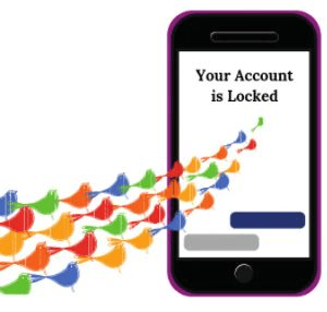 Steps to unlock a locked Twitter account