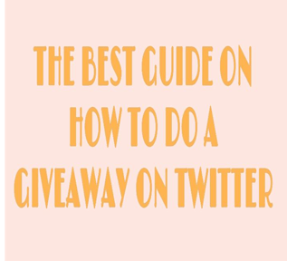 How To Do A Giveaway On Twitter