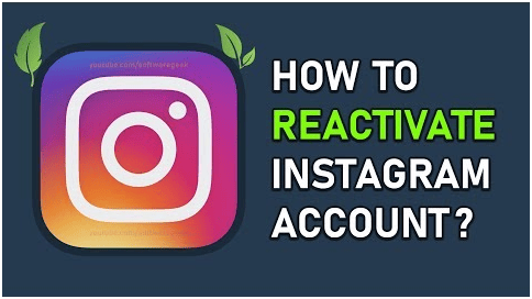 how to reactivate instagram