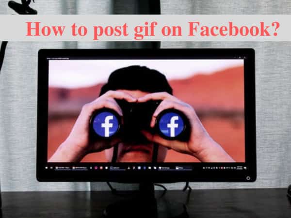 how to post gif on Facebook