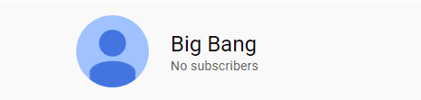 Your subscriber count