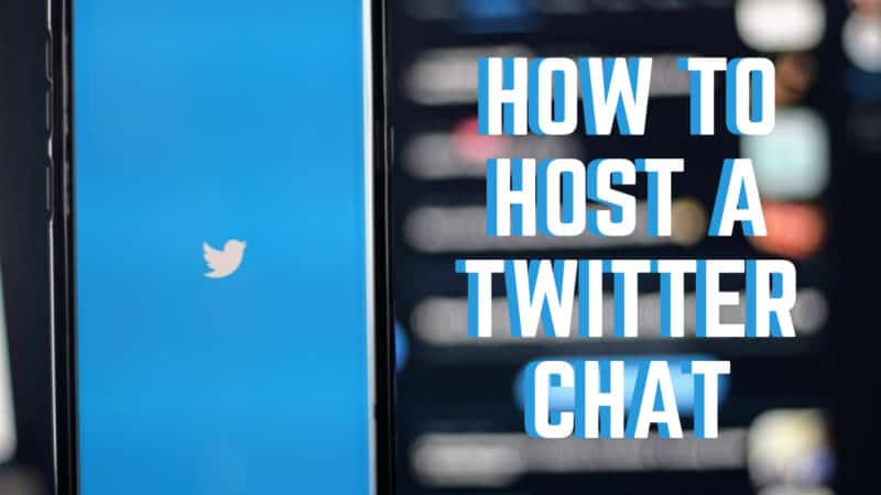 how to host a Twitter chat