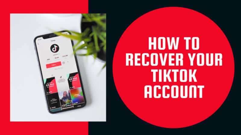 how to recover your TikTok account