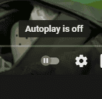 Turning off YouTube Autoplay via PC or Laptop