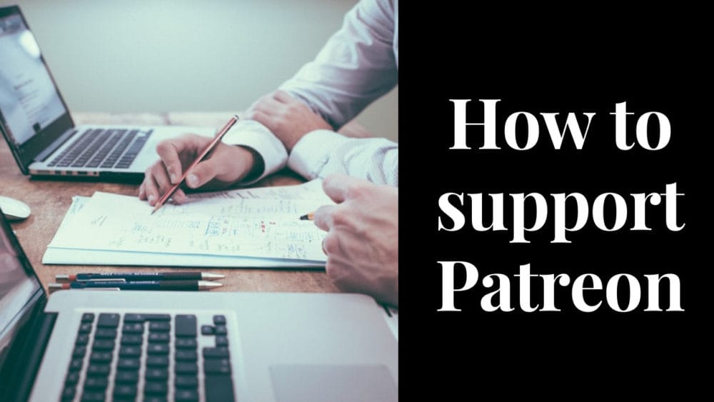 how to support Patreon