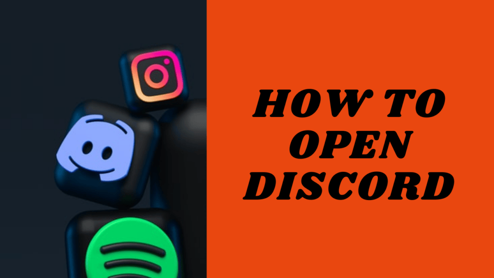 how to open discord