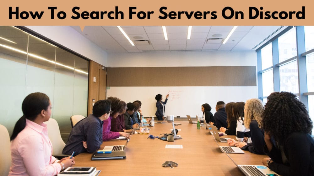 how to search for servers on discord