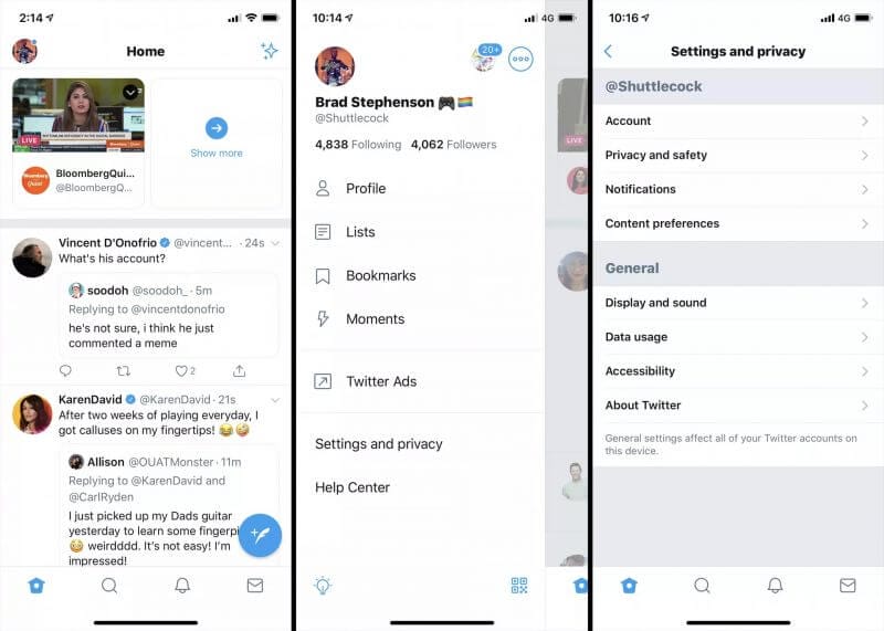 Comment activer le mode nuit sur Twitter pour iOS et Android
