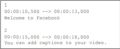 2 10 Facebook動画のキャプションと字幕を簡単に作成する方法