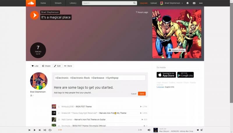 Hoe maak je een SoundCloud muziek &; audio afspeellijst openbaar?