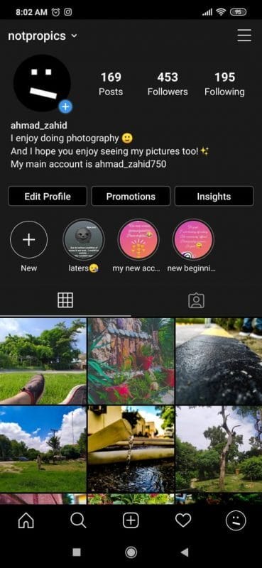 Instagram profile Como mudar o teu nome Instagram