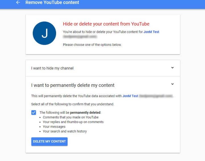 Youtube delete account confirmation Ein Leitfaden zum Löschen Ihres YouTube-Kanals