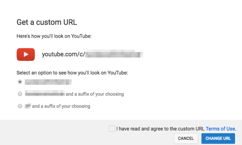 What is my YouTube URL?